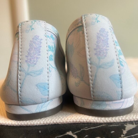 NEW (NWOT) Vionic Callisto floral leather ballet flats sz 6 - Picture 4 of 13